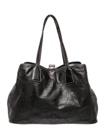 Coach Leather Shoulder Bag