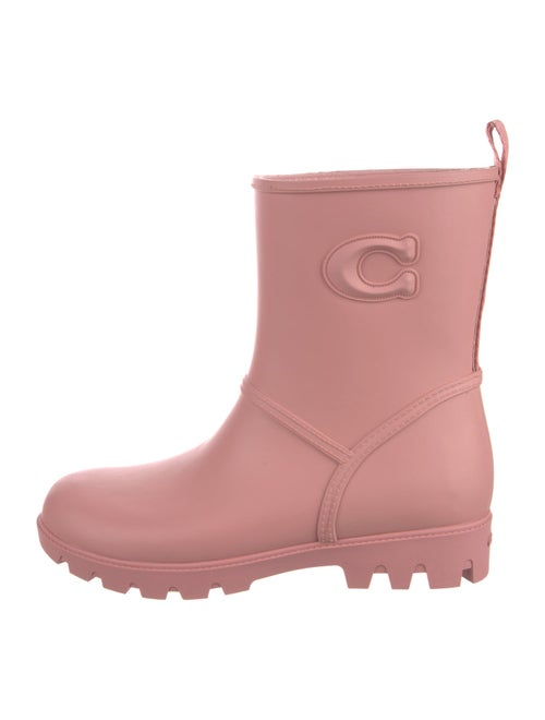 Coach Rubber Rain Boots