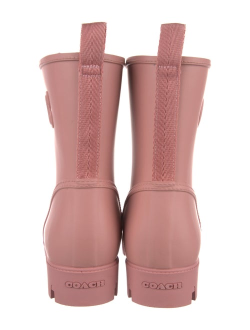 Coach Rubber Rain Boots