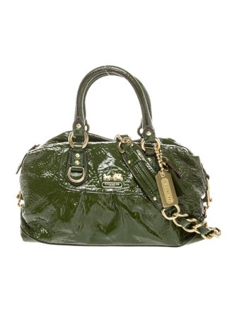 Coach Patent Leather Top Handle Bag
