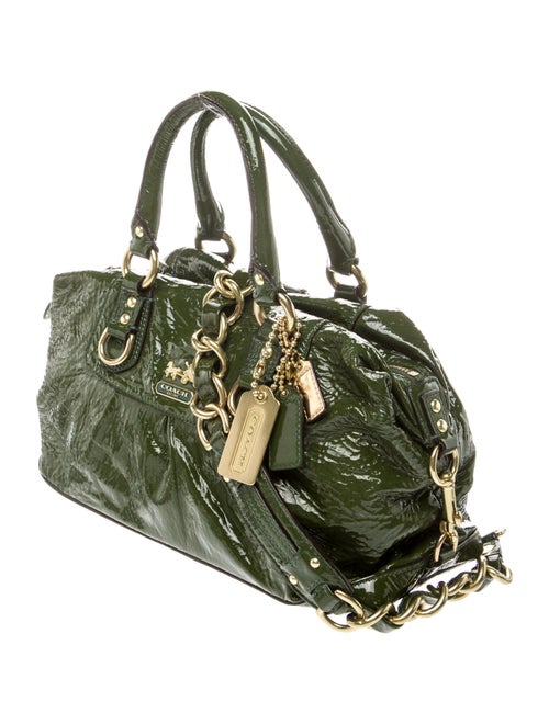 Coach Patent Leather Top Handle Bag