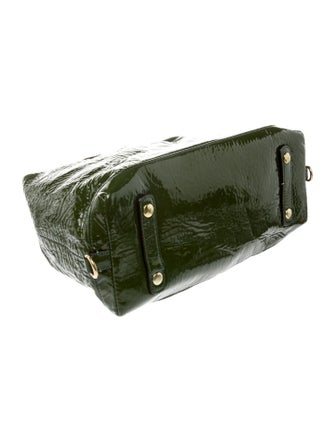 Coach Patent Leather Top Handle Bag