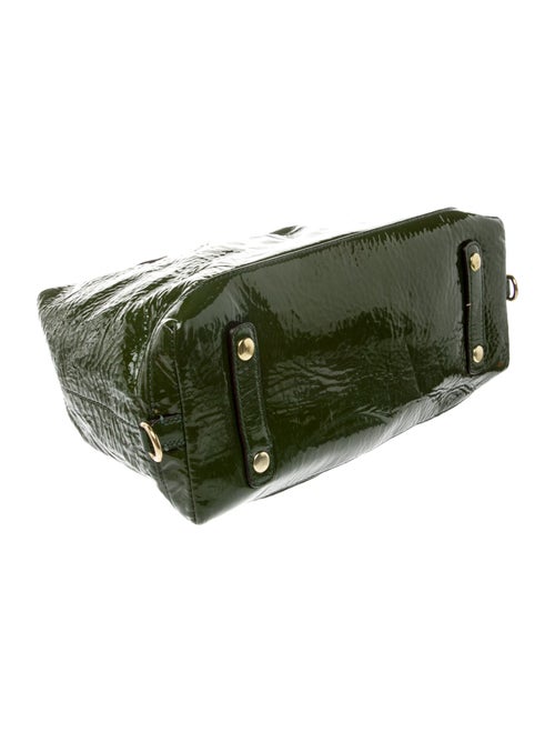 Coach Patent Leather Top Handle Bag