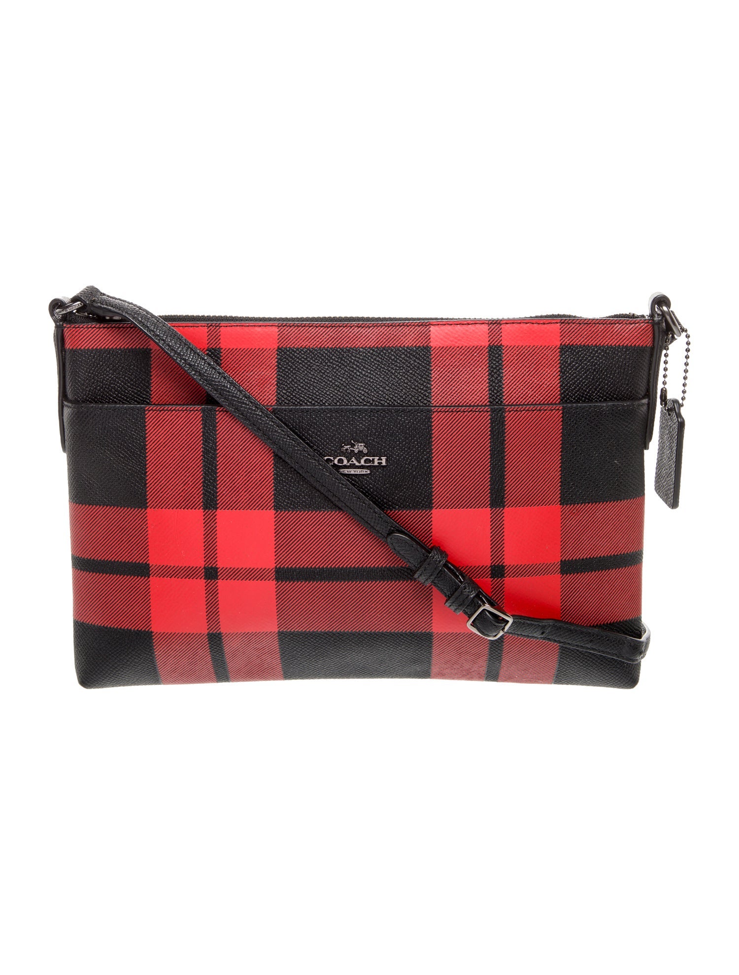 Coach Leather Messenger Bag