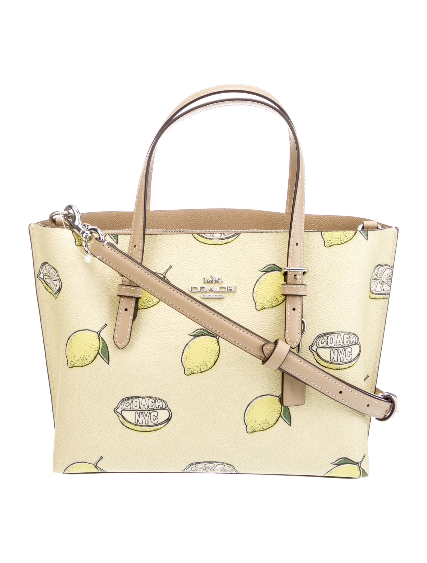 Coach Leather Top Handle Bag