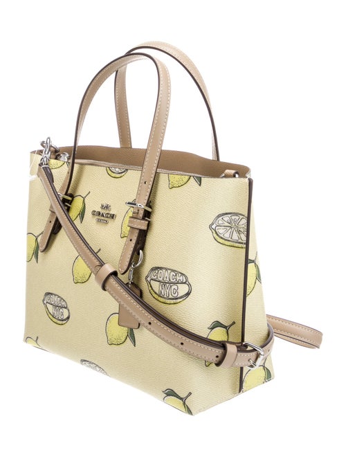 Coach Leather Top Handle Bag