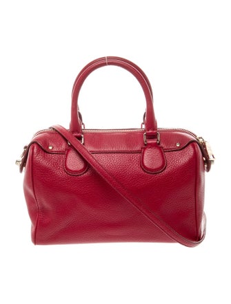 Coach Leather Top Handle Bag