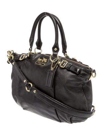 Coach Leather Top Handle Bag
