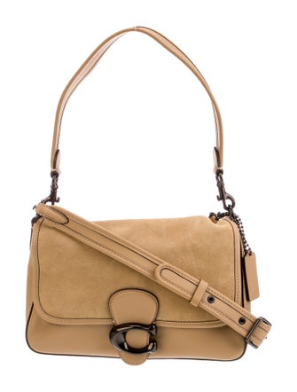 Coach Suede Soft Tabby