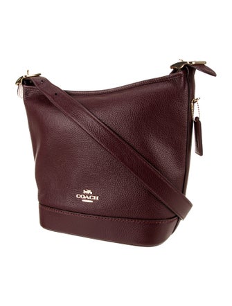 Coach Leather Messenger Bag