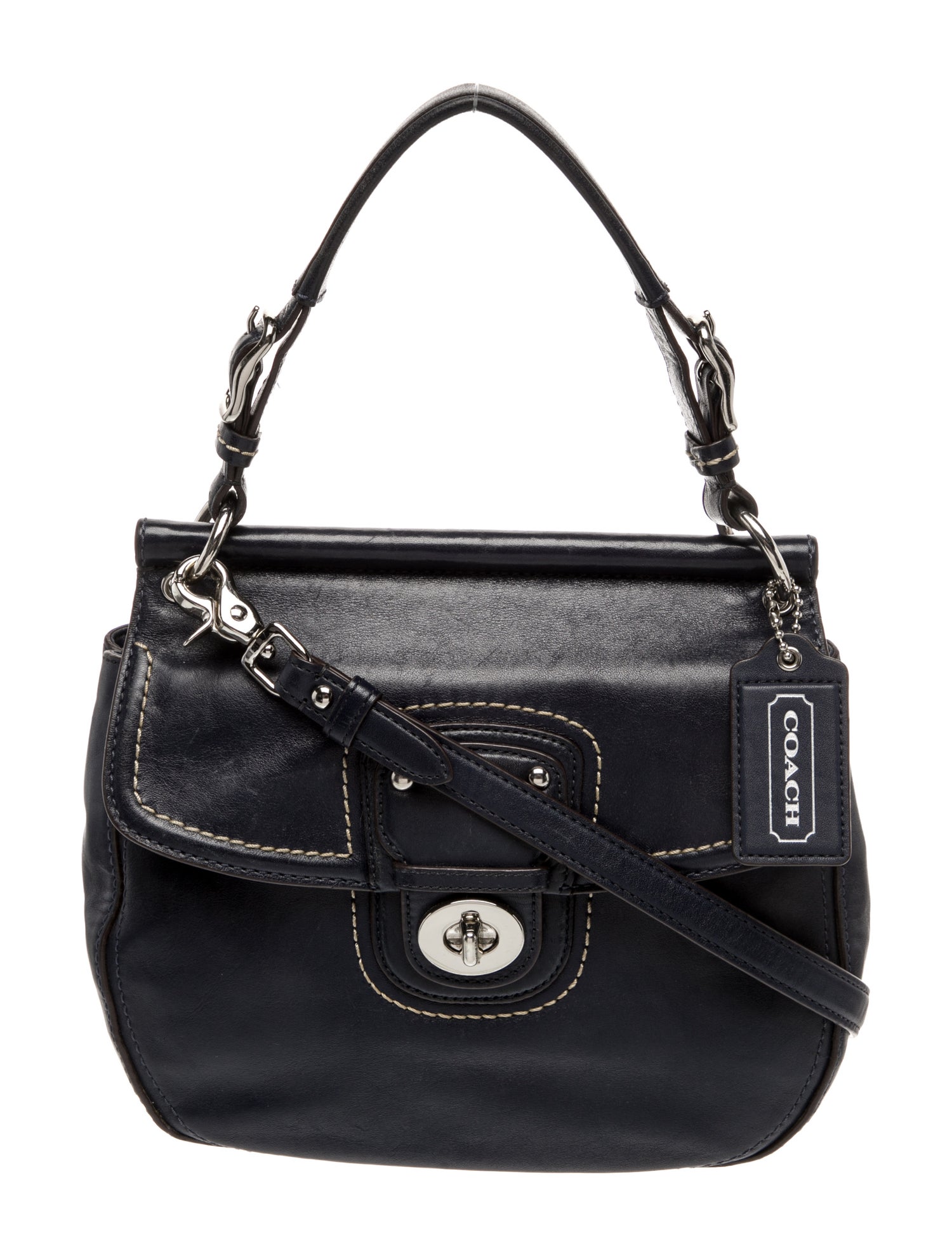 Coach Leather Shoulder Bag