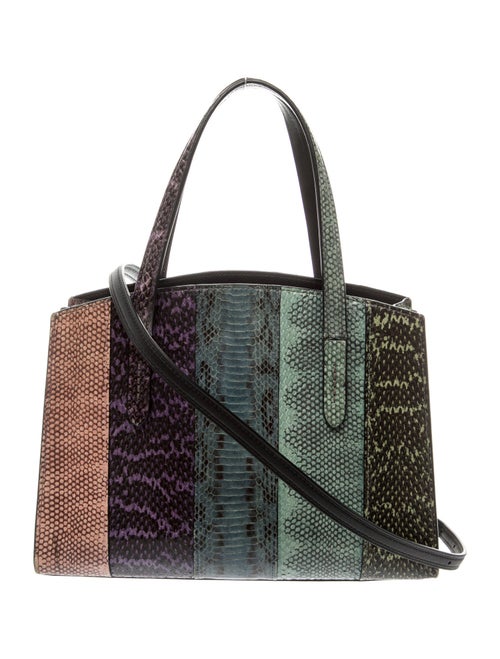 Coach Snakeskin Top Handle Bag