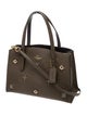 Coach Leather Top Handle Bag
