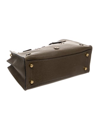 Coach Leather Top Handle Bag