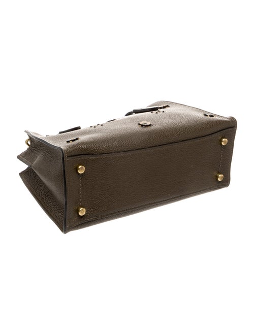 Coach Leather Top Handle Bag