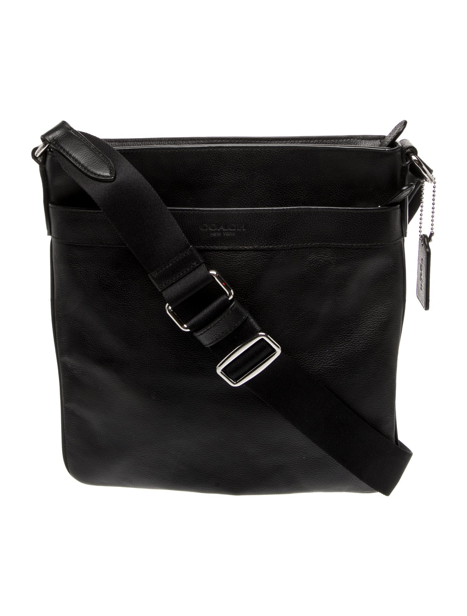 Coach Leather Messenger Bag