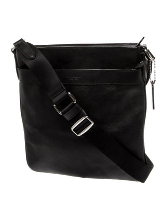 Coach Leather Messenger Bag