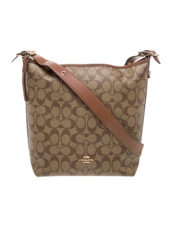 Coach Leather Shoulder Bag