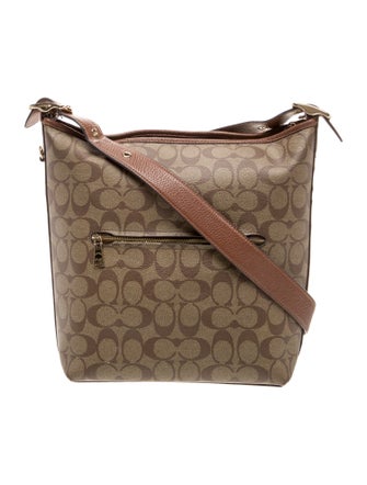 Coach Leather Shoulder Bag