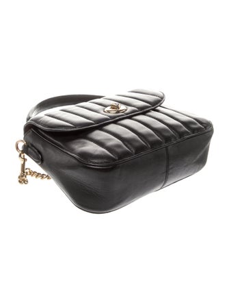 Coach Leather Top Handle Bag