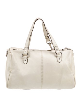 Coach Leather Top Handle Bag