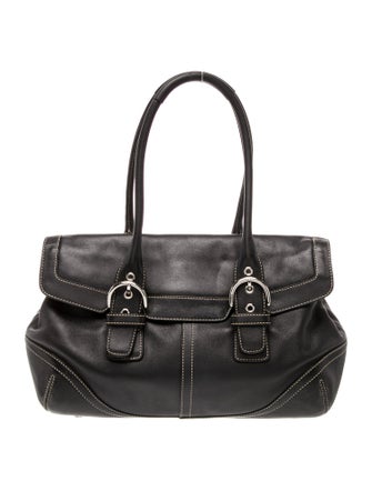 Coach Leather Shoulder Bag