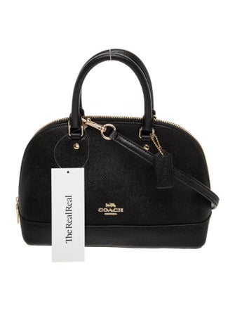 Coach Leather Top Handle Bag