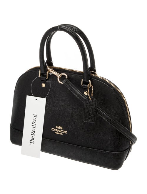 Coach Leather Top Handle Bag