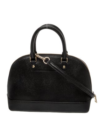 Coach Leather Top Handle Bag