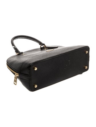 Coach Leather Top Handle Bag