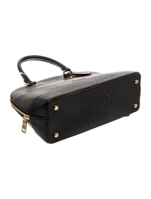 Coach Leather Top Handle Bag