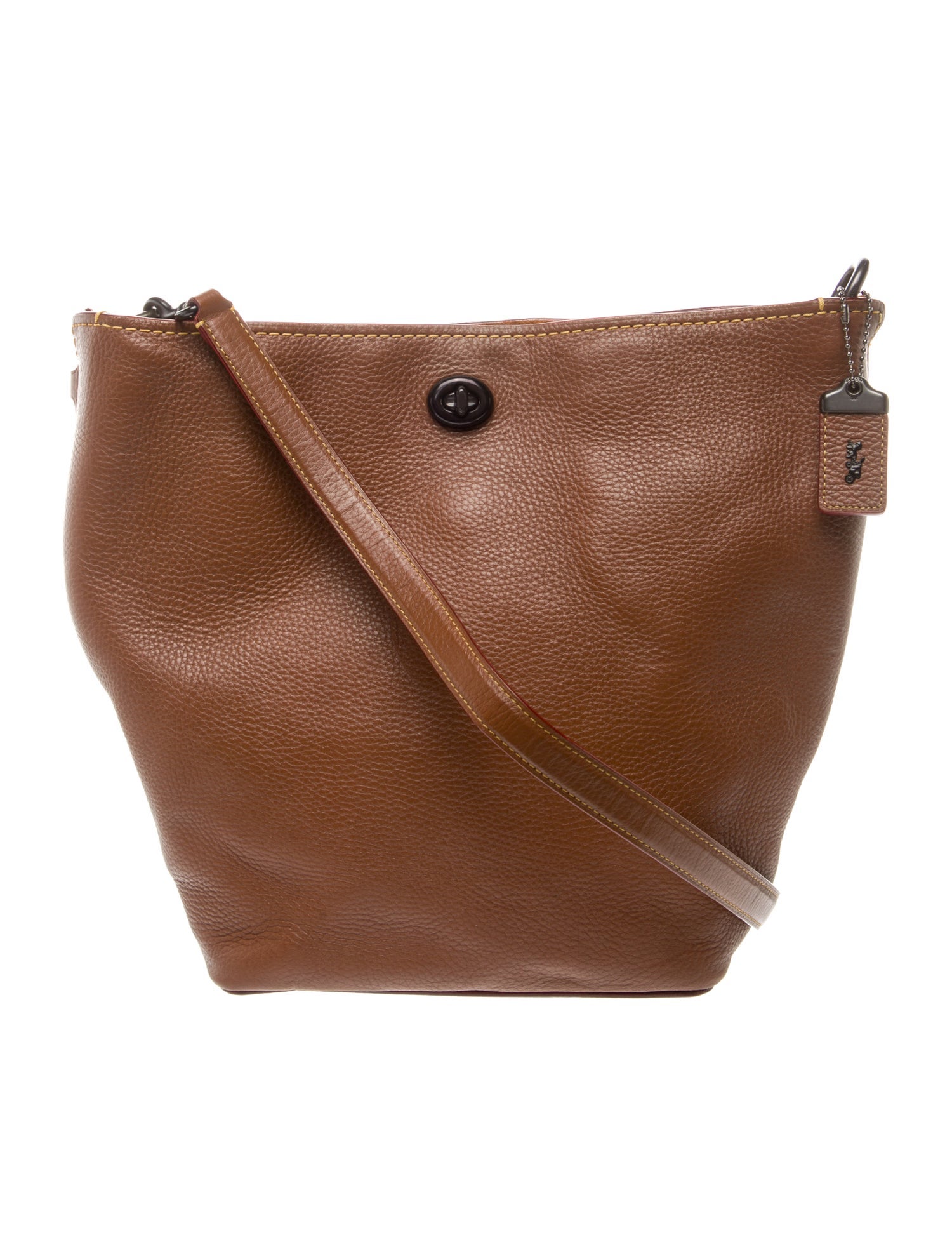 Coach Leather Shoulder Bag