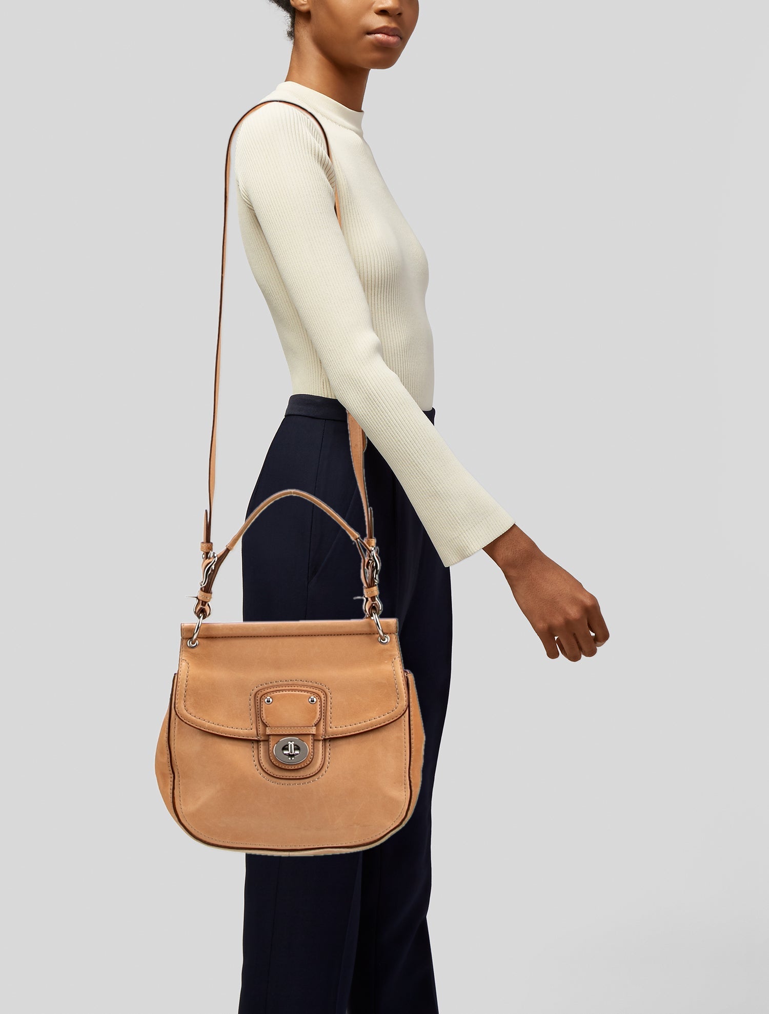 Coach Leather Crossbody Bag