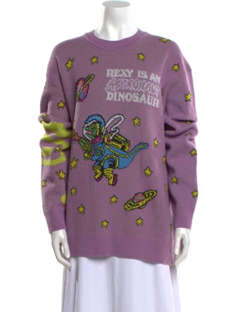 Coach Wool Printed Sweater