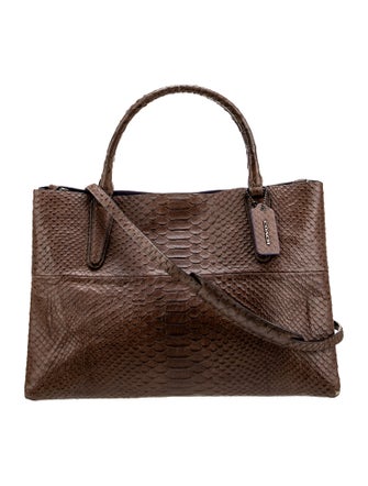 Coach Python Top Handle Bag