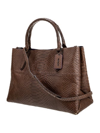 Coach Python Top Handle Bag