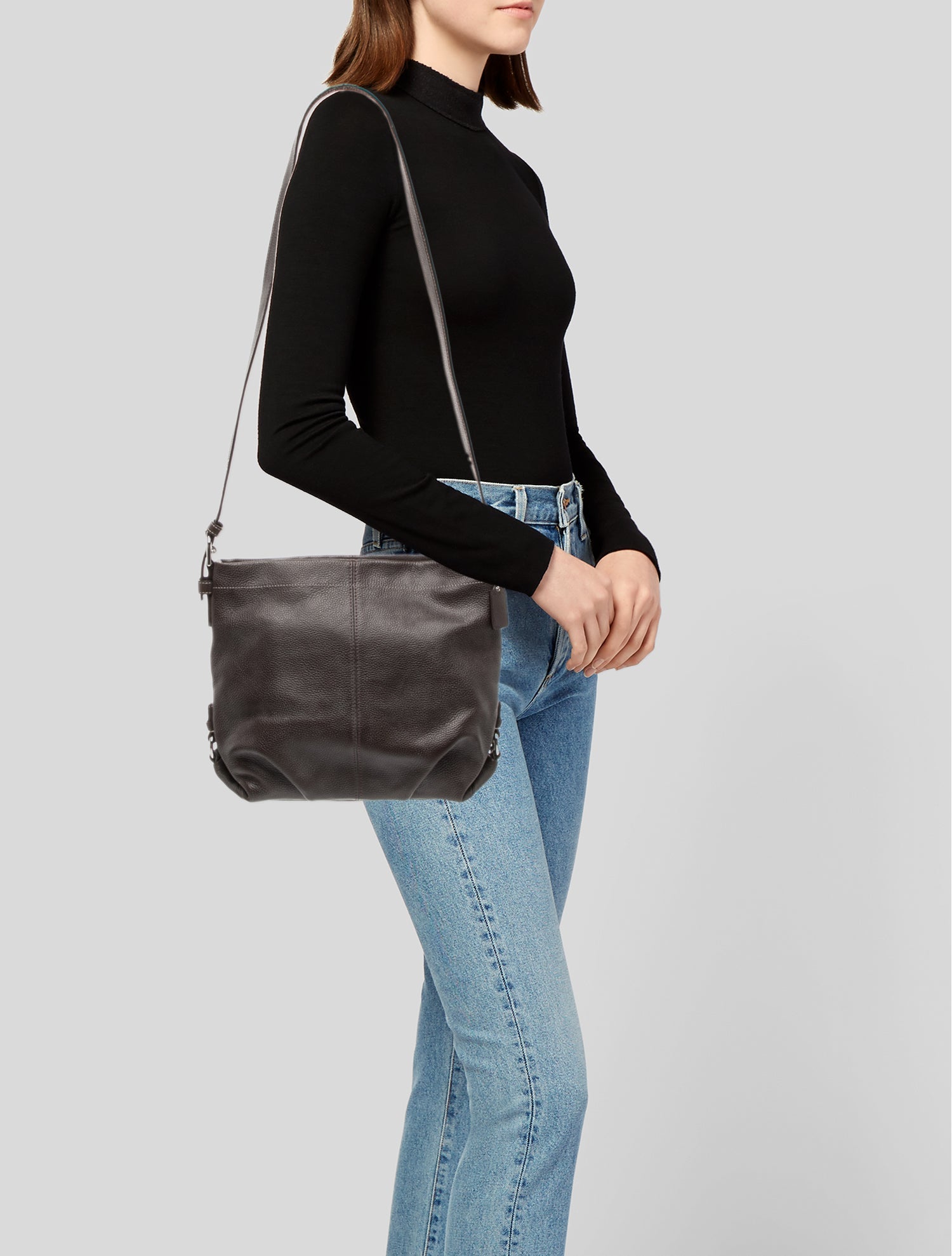 Coach Leather Shoulder Bag