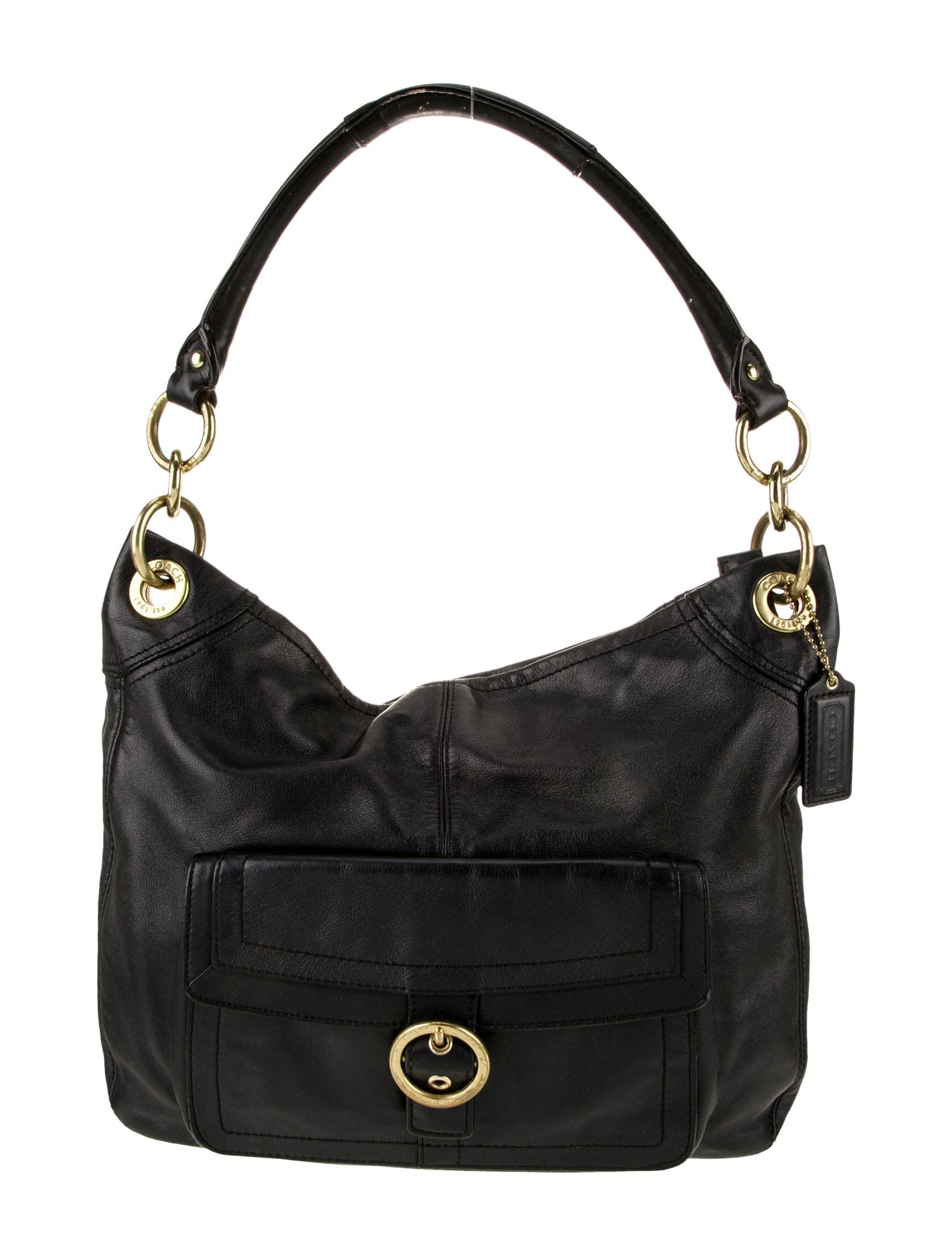 Coach Leather Shoulder Bag