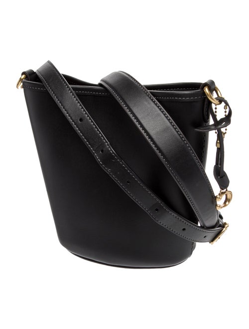 Coach Leather Bucket Bag