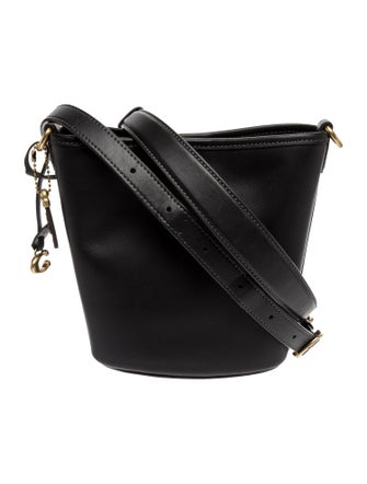Coach Leather Bucket Bag