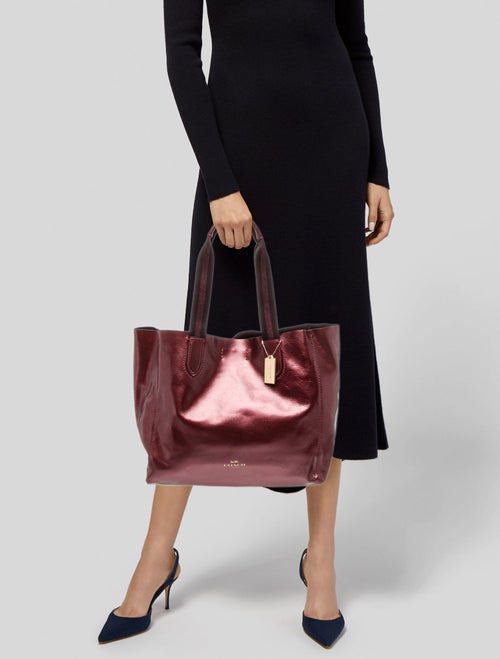 Coach Leather Tote