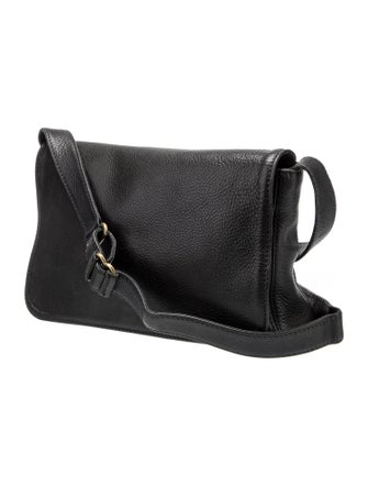 Coach Leather Messenger Bag