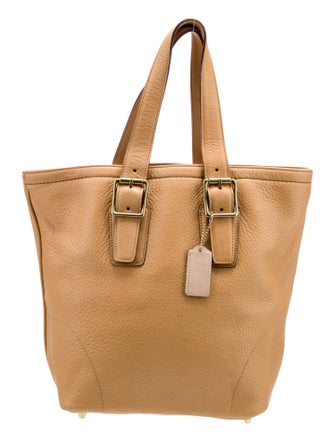 Coach Leather Top Handle Bag