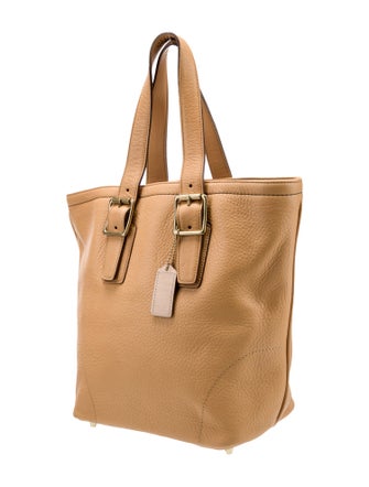 Coach Leather Top Handle Bag