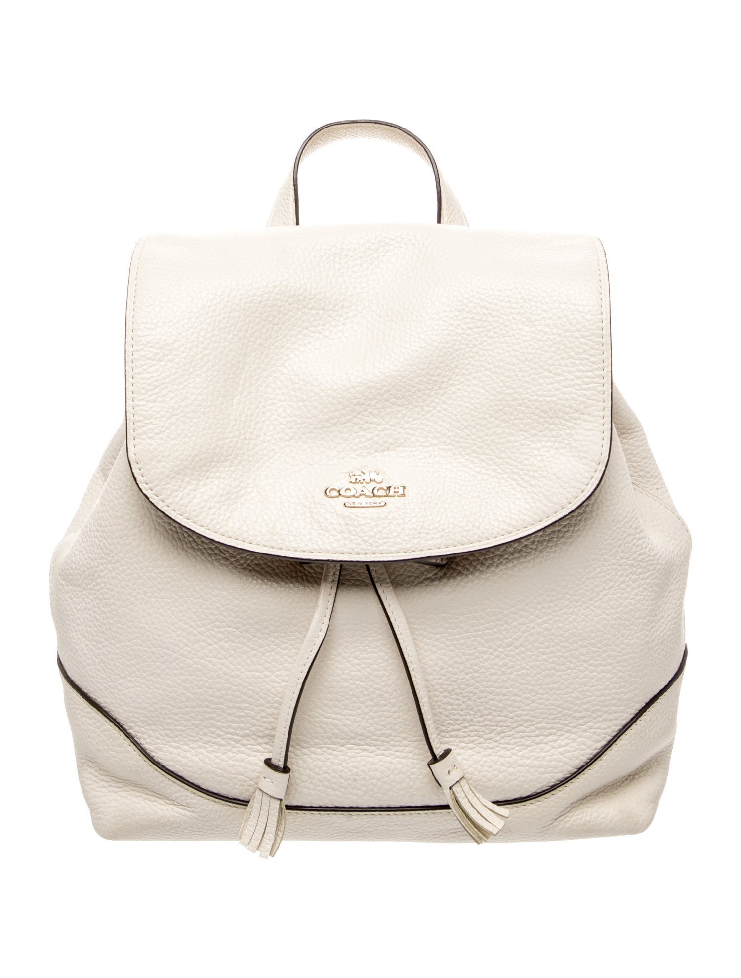 Coach Leather Backpack