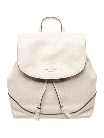 Coach Leather Backpack