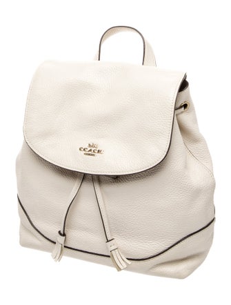 Coach Leather Backpack