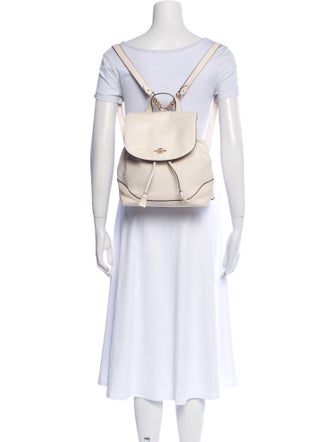 Coach Leather Backpack