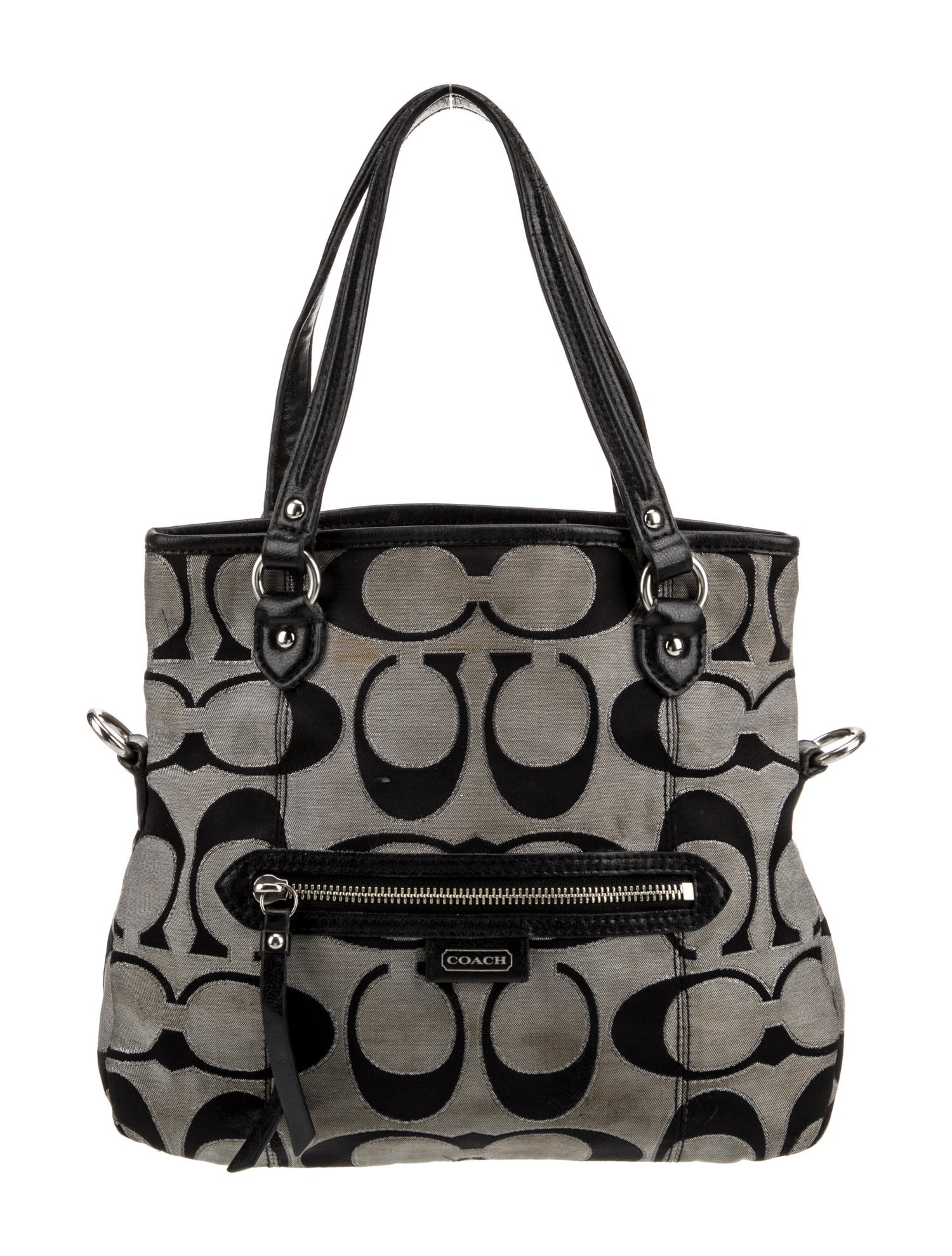 Coach Canvas Top Handle Bag