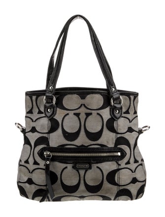 Coach Canvas Top Handle Bag